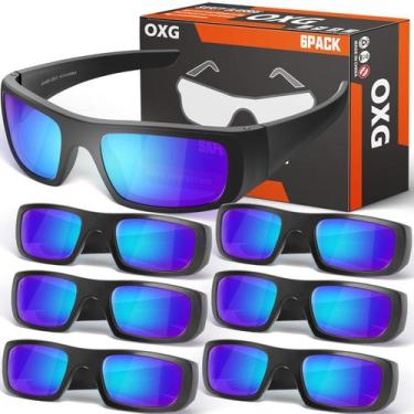 Imagem de Óculos de segurança, óculos de proteção coloridos OXG, pacote com 6