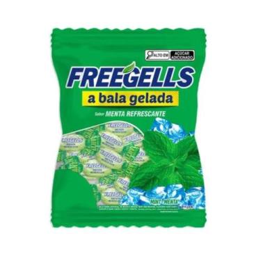 Imagem de Bala Freegells Menta Refrescante Riclan 475g
