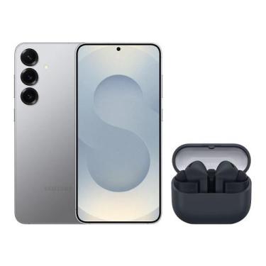 Imagem de S25+ (512GB) - Prata + Buds3 FE - Preto - Samsung, Samsung, Galaxy S25
