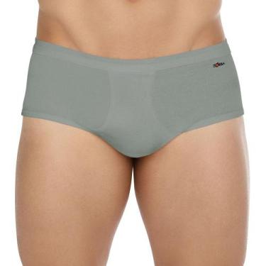 Imagem de Cueca Zorba Slip Linea com Abertura 185, Grafite, M
