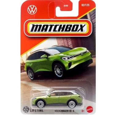 Imagem de Matchbox Volkswagen ID. 4 [verde] 92/125, veículo fundido em escala 1:64