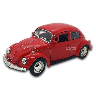 Imagem de Miniatura Fusca Vermelho, RMZ City, 12 CM, Escala 1/32