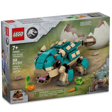 Imagem de Lego Jurassic World Baby Bumpy: Anquilossauro - 358 Peças 76962