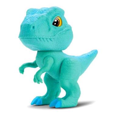 Imagem de Dinossauros de Borracha Grande todo Articulado Velociraptor original B