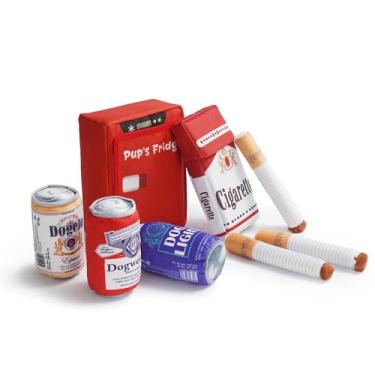 Imagem de Nocciola Conjunto de brinquedos engraçados de cachorro para raças pequenas, médias e grandes, brinquedos de pelúcia para mastigar e estimular mentalmente, liberação de ansiedade