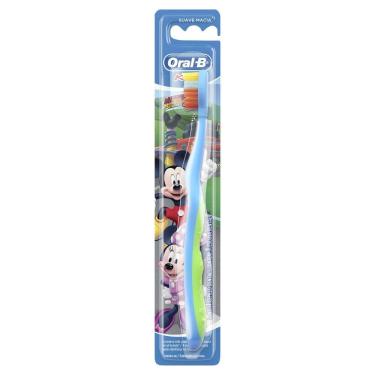 Imagem de Escova Dental Infantil Oral-B Kids Mickey Macia Cores e Personagens com 1 Unidade