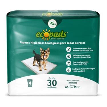 Imagem de Tapetes Higiênicos Petmais Ecopads Baby 60x55 30 Unidades