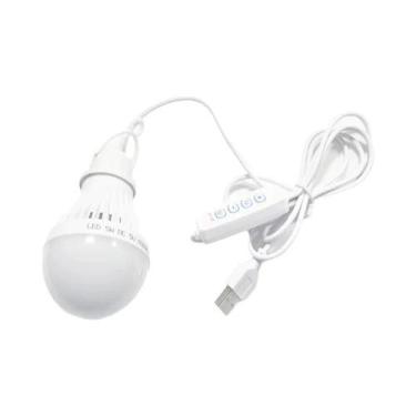 Imagem de Lanterna De Camping LED Dimmable 5V, Lâmpada De Emergência USB, 3 Core