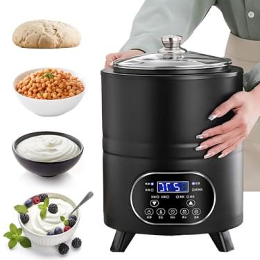 Imagem de Máquina Elétrica de Natto e Iogurte, Fermentador Caseiro, Fermentador de Natto em Aço Inoxidável de 8/12L com Painel de Controle Inteligente, Temperatura Ajustável para Bar e Confeitaria Doméstic