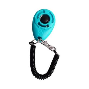 Imagem de Clicker De Treinamento Para Cães Com Pulseira Ajustável, Som Plástico,