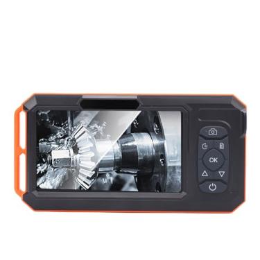 Imagem de Fafeicy Endoscópio de Tela de 5 Polegadas, Câmera de Inspeção Industrial de 2MP HD 1080P, Lente de 8 Mm, Cabo Semi-rígido de 16,4 Pés, Uso de Tubo de Drenagem de Esgoto