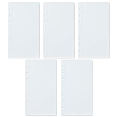 Imagem de Koqye Envelope de dinheiro A6/A7, divisórias de fichário de folhas soltas com bolsos para orçamentos de dinheiro e envelopes de despesas - divisórias de índice com 6 furos e pasta de notas para