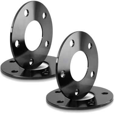 Imagem de Customadeonly Espaçadores de roda 5 x 114,3 para RSX RL CL TL Prelude CRV CR-Z Integra Type-R MDx Pilot S2000 NSX Accord Element TSx, Hubcentric sem bordo, furo de 64,1 mm (3 mm de espessura, 4 peças,