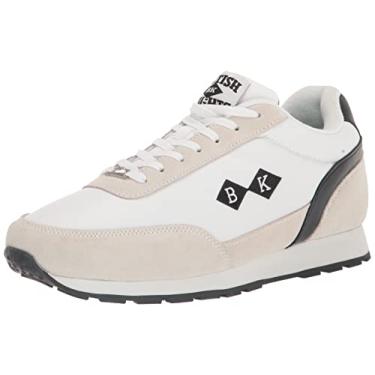 Imagem de British Knights Tênis masculino Dart, Branco/preto, 43