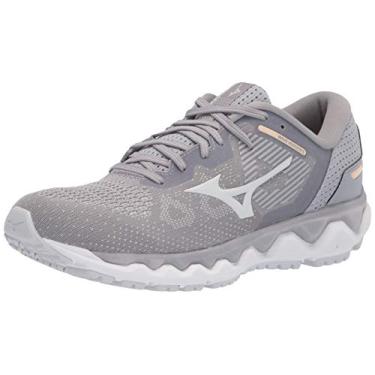Imagem de Mizuno Wave Horizon 5 feminino, Prata Filgre-barly Blue, 35