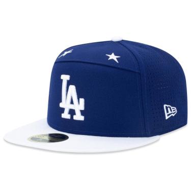 Imagem de BONE NEW ERA 59FIFTY SPLIT PANEL LOS ANGELES DODGERS MLB AZUL-Masculino