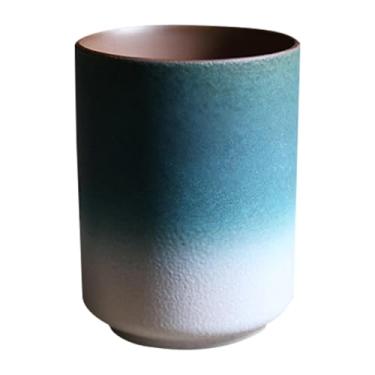 Imagem de Shakven Caneca de chá de cerâmica, copo de água de cerâmica, Xícara de café expresso gradiente 220ml, Caneca de bebida, copo para café, chá, leite, suco, esmalte rústico e elegante