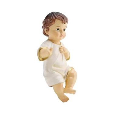 Imagem de Presépio De Natal Com Figura De Jesus, Presente Artesanal Católico Par