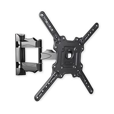 Imagem de SFOIMO Suporte de montagem de TV 81.3 cm-147.3 cm Suporte giratório de TV de três braços com movimento total para TV de parede Rotação de inclinação, suporta até 28 kg, suporte máximo de TV de 400 x