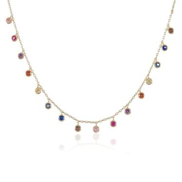 Imagem de Colar 16 Pontos De Luz Pendurados-Unissex