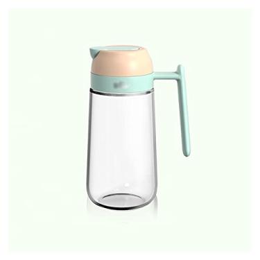 Imagem de Garrafas de óleo, garrafa de azeite, transparente, dispensador de condimentos, dispensador de óleo, molho de soja ou molho de vinagre lecythus(A)