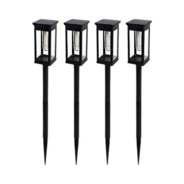 Imagem de Luzes De Caminho Solares Retro À Prova d'Água Para Jardim Externo Deco