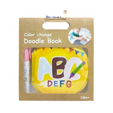 Imagem de Livro de Banho Para Colorir Alfabeto Domni