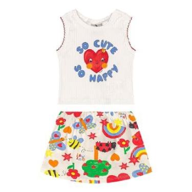 Imagem de Conjunto Regata Short-Saia Quimby-Feminino