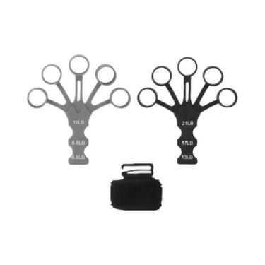 Imagem de Aparelho De Treinamento De Força Para Mãos Com 5 Dedos Em Silicone, Fe