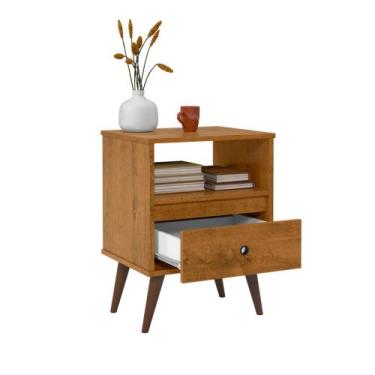 Imagem de Movel Multitarefa Apoio Mesa Mesinha Para Cabeceira Casal Solteiro Woo