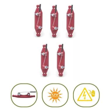 Imagem de Kit 5 Chave Interruptora Cerca Elétrica Rural - APORTS