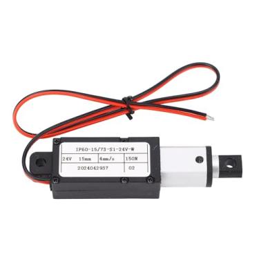 Imagem de Atuador linear munefe, mini atuador linear elétrico, atuador telescópico de pequeno movimento para robô aspirador de pó 150n curso de 15mm
