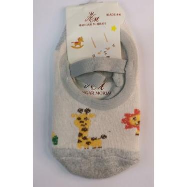 Imagem de Meia Sapatilha Pilates Infantil menino com Estampas Antiderrapante han