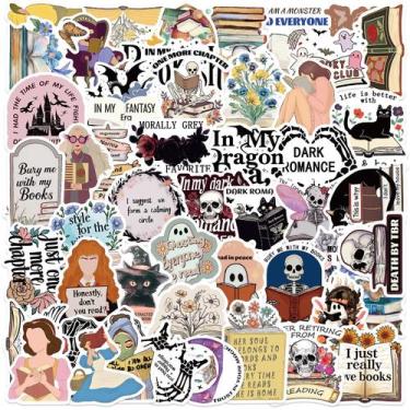 Imagem de Pacote de adesivos Cute Animal Reading Cartoon Book Lovers x100 - Yiwe