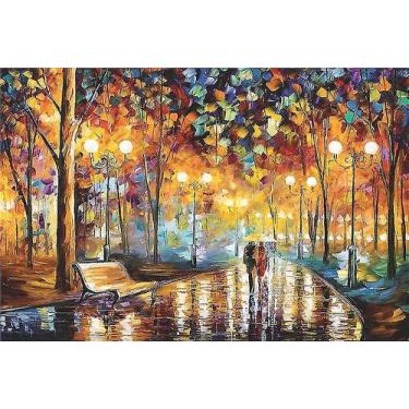 Imagem de Quebra-cabeça de 1000 peças para atividades familiares de adultos e cr