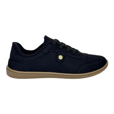 Imagem de Tênis Moleca Casual Camurça 5605.477 Preto-Feminino