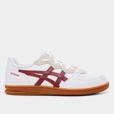 Imagem de Tênis Asics Skyhand OG, Branco, Vermelho, 42