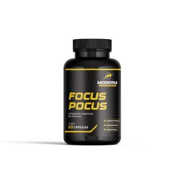 Imagem de Cafeina Focus Pocus Moderna Suplementos 60 Cápsulas-Unissex