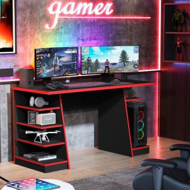 Imagem de Escrivaninha Gamer Xp Vermelha