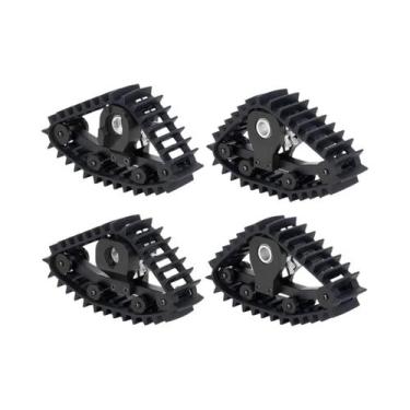 Imagem de Conjunto De Pneus De Neve Em Escala 1/18, 4 Peças Para Carro RC Crawle