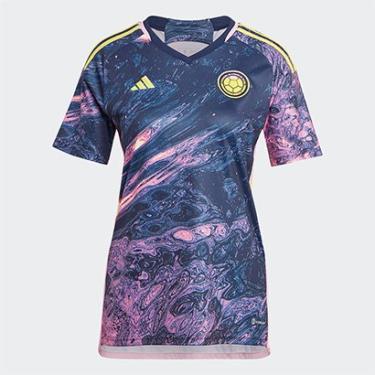 Imagem de Camisa Colômbia Away 23/24 s/n Torcedor Adidas Feminina-Feminino