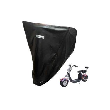 Imagem de Capa Protetora de Cobrir Scooter Moto Elétrica HR5 - Kahawai, Preto