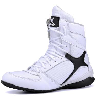 Imagem de Bota de Treino Unissex Mr Gutt em Couro Preto-Masculino
