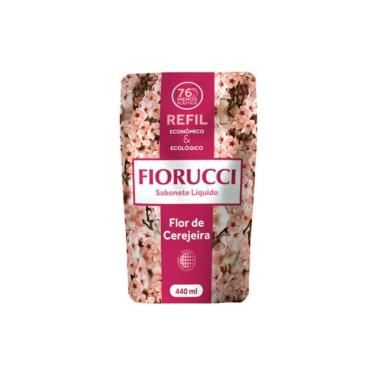Imagem de Sabonete Líquido Flor de Cerejeira Refil com Ph Fisiológico 440ML para Hidratação da Pe...