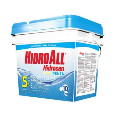Imagem de Dicloro Estabilizado Hidrosan Penta - HidroAll 10Kg