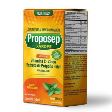 Imagem de Proposep Xarope 150ml Mel Própolis Vitamina C e Zinco - Arte Nativa
