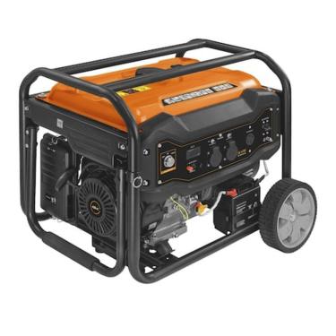 Imagem de Gerador a Gasolina Tramontina GGT6000E 5500W AVR com Rodas e Partida Elétrica Bivolt