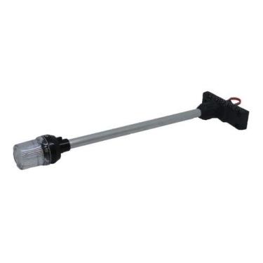 Imagem de Mastro Porta-bandeira Preto C/luz Alcançado Em Led 40 Cm - MFX