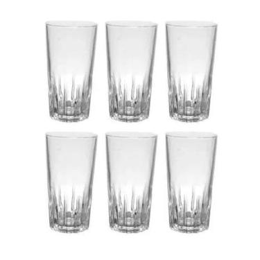 Imagem de Jogo de Copos Bali Vidro 6 Peças 280ml - UTILBAZAR