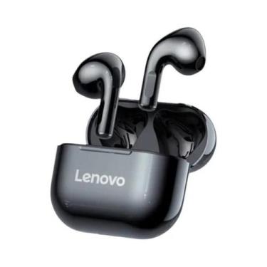 Imagem de Fones De Ouvido Bluetooth Sem Fio Lenovo LP40 Com Controle Por Toque, 